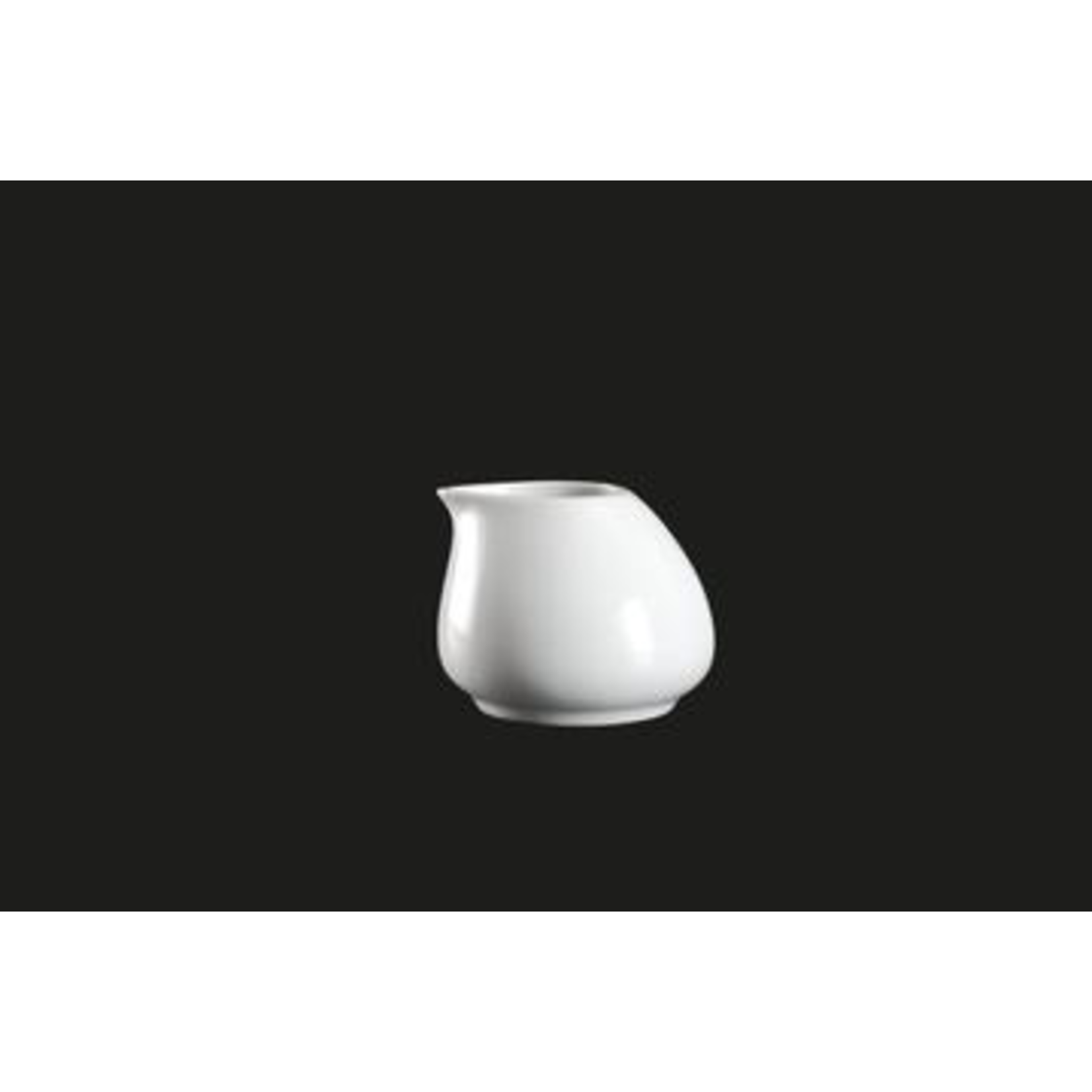 Palate and Plate AW-1842 3 Oz. Creamer  white porcelain 48/cs