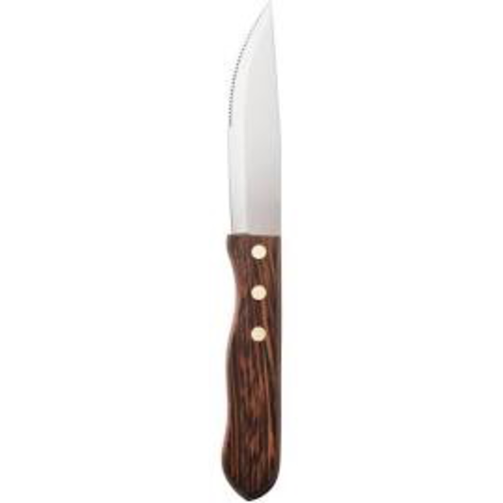 WALCO 70840527 Walco Heavy Jumbo Pointed Wood Steak Knife