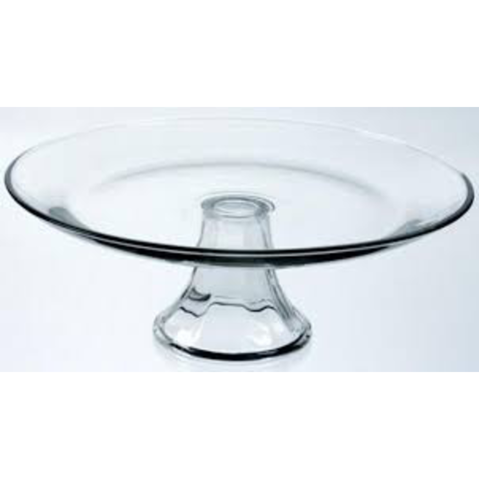 ANCHOR HOCKING 86540 Anchor Presence 13'' Tiered Platter glass cake plate