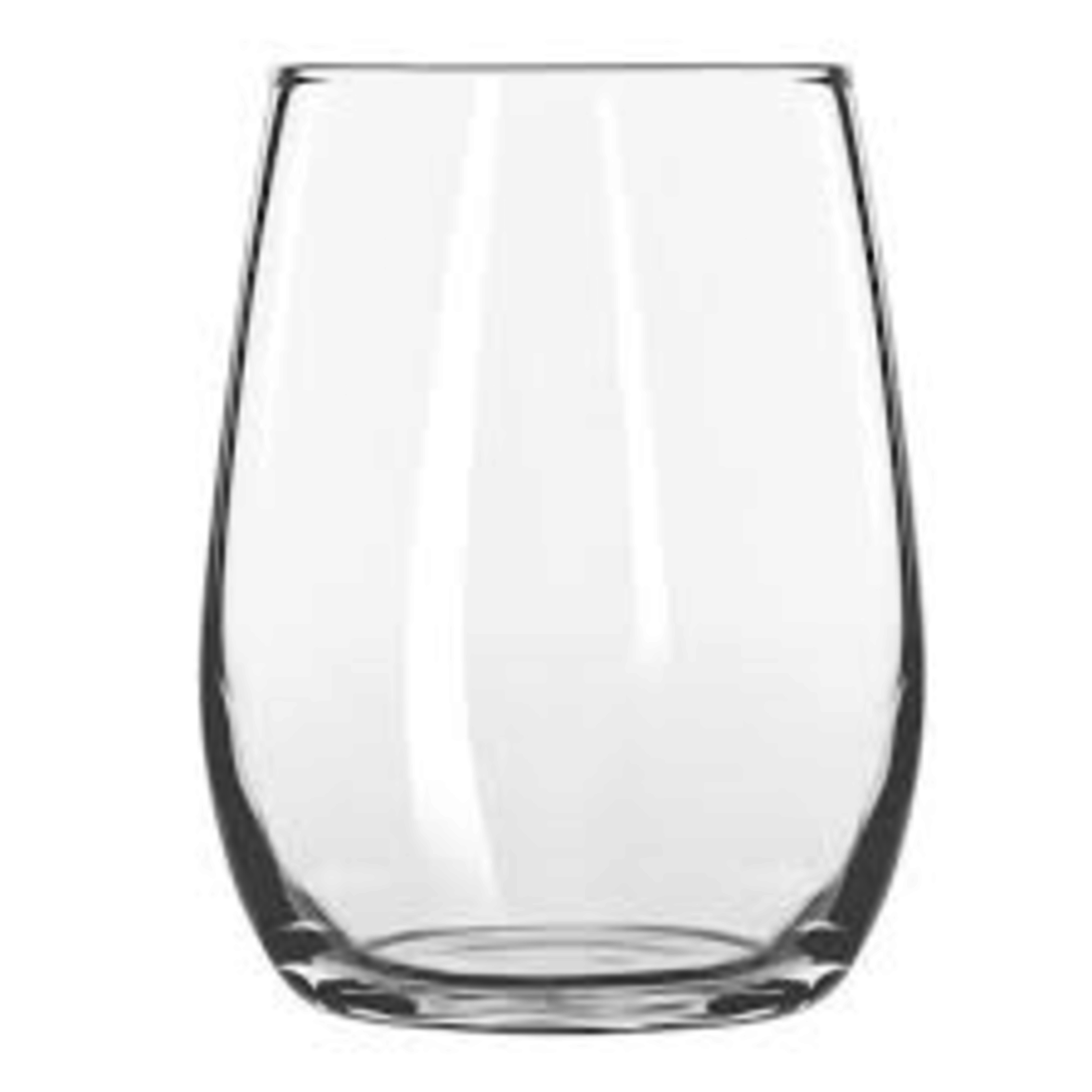 LIBBEY 260 Libbey 6.25 oz stemless wine clear glass 12/cs