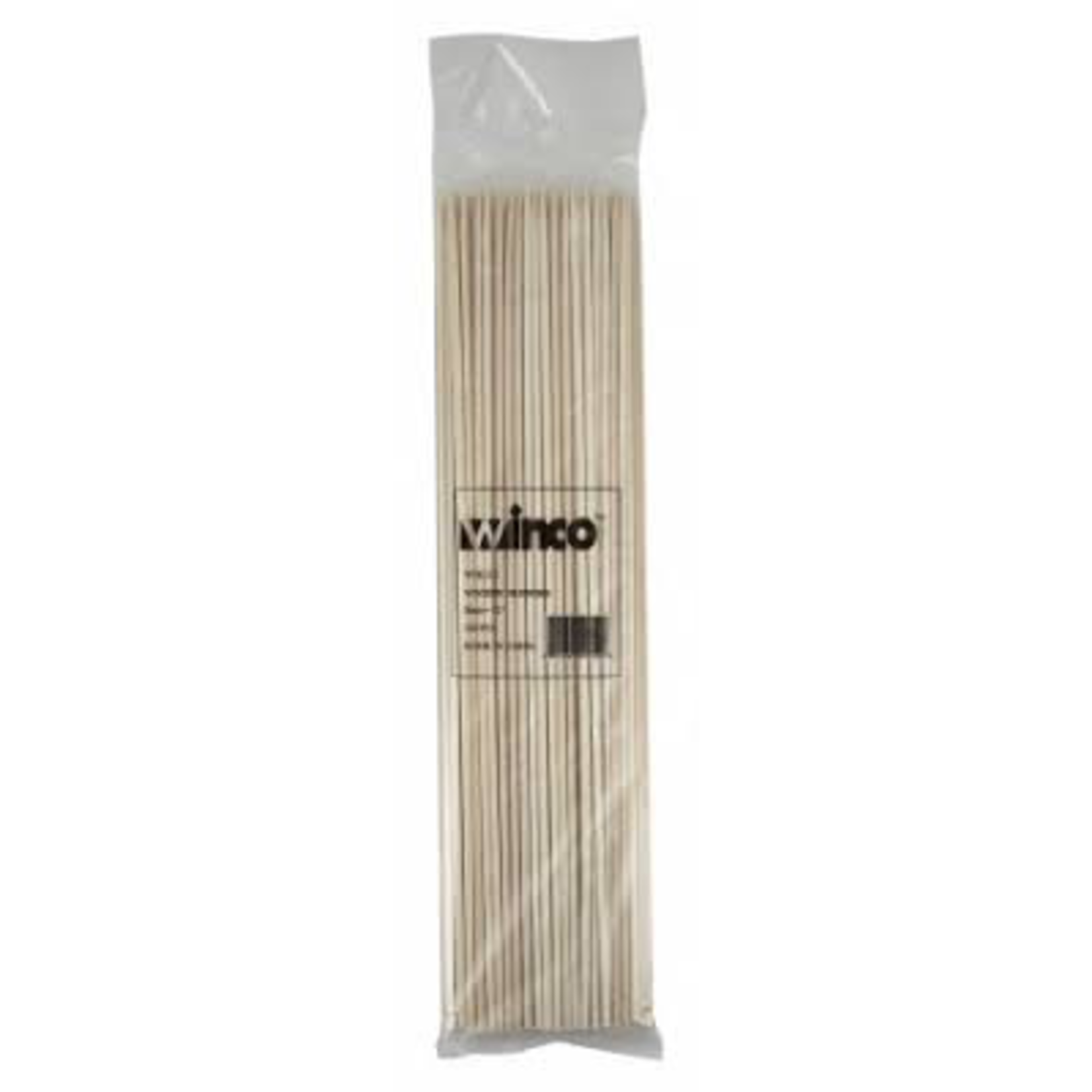 WSK-12 Winco 12” Bamboo Skewers 100/ Bag