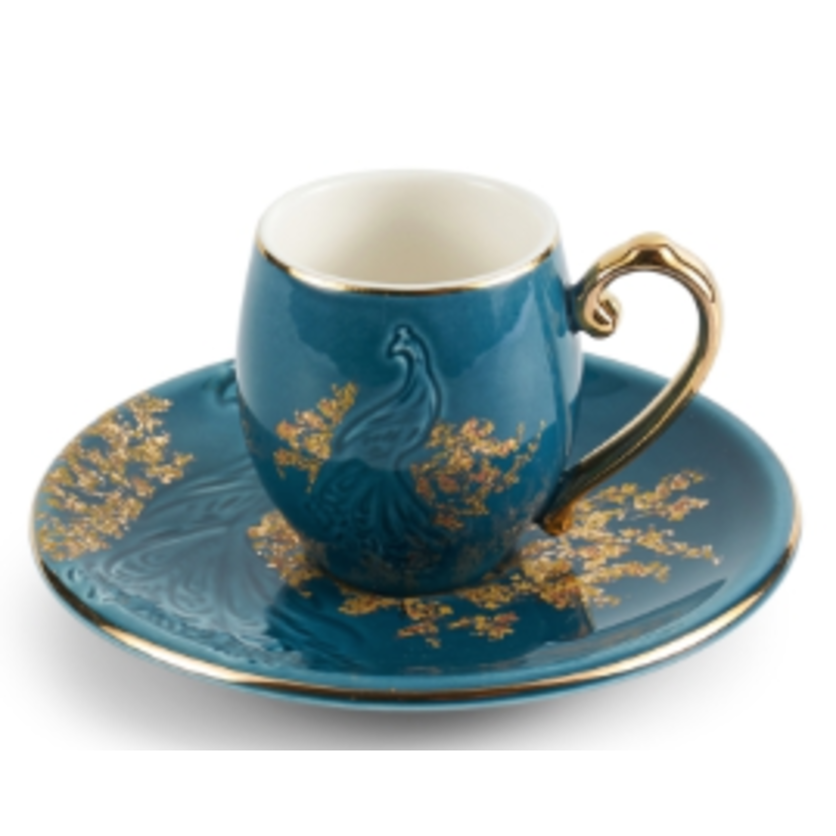 Prestige Special order ET1585 Prestige 12 pc cup & Saucer 80 cc blue espresso