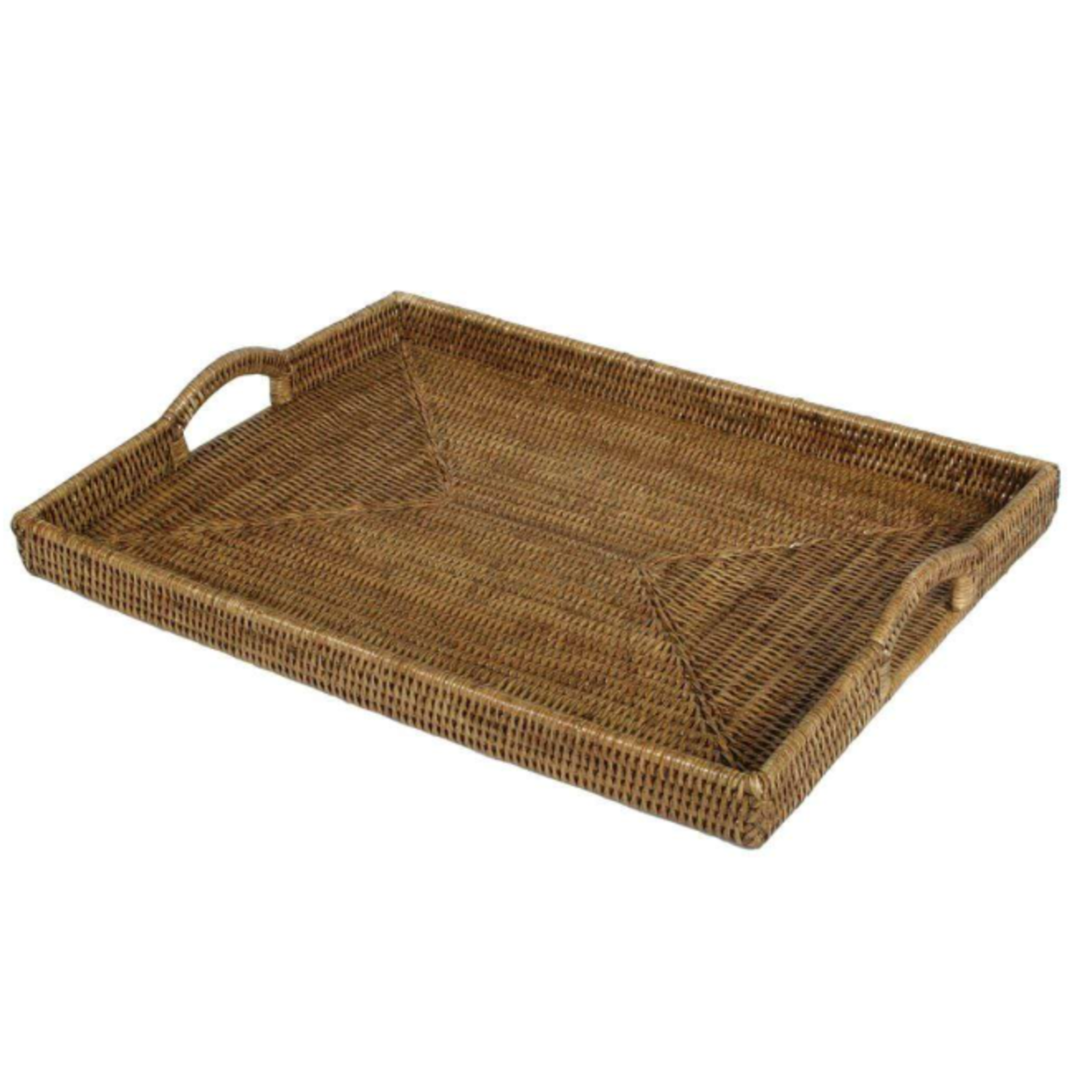 Caspari Special order HTR01 Caspari Rect. Rattan Tray 19 x 14 x 1.5