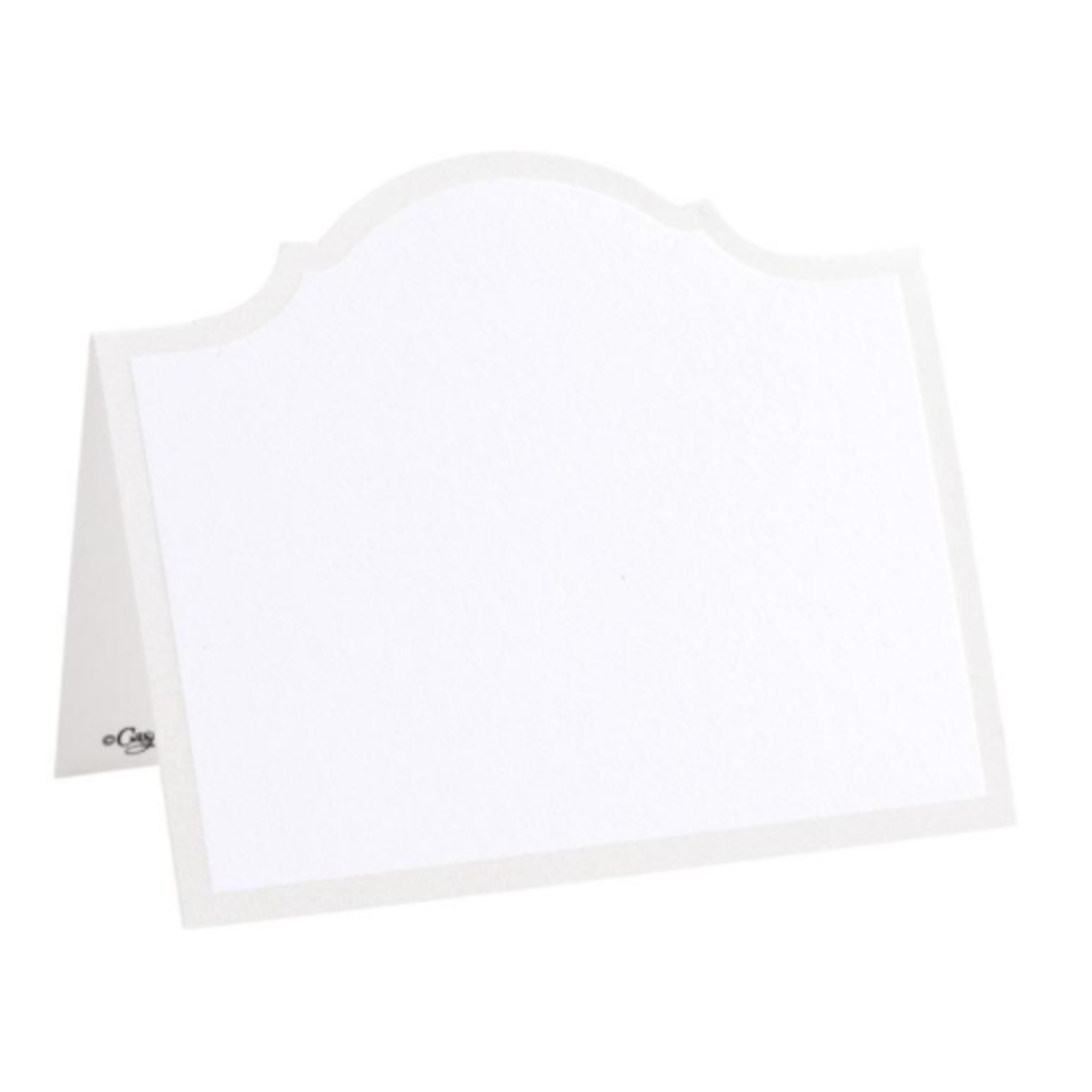 Caspari Special order 91902P Caspari Place Cards Arch Cut 8/pack