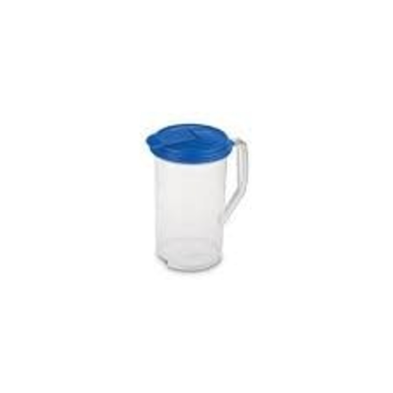 Sterilite 27516 FS 1 GALLON plastic pitcher round blue