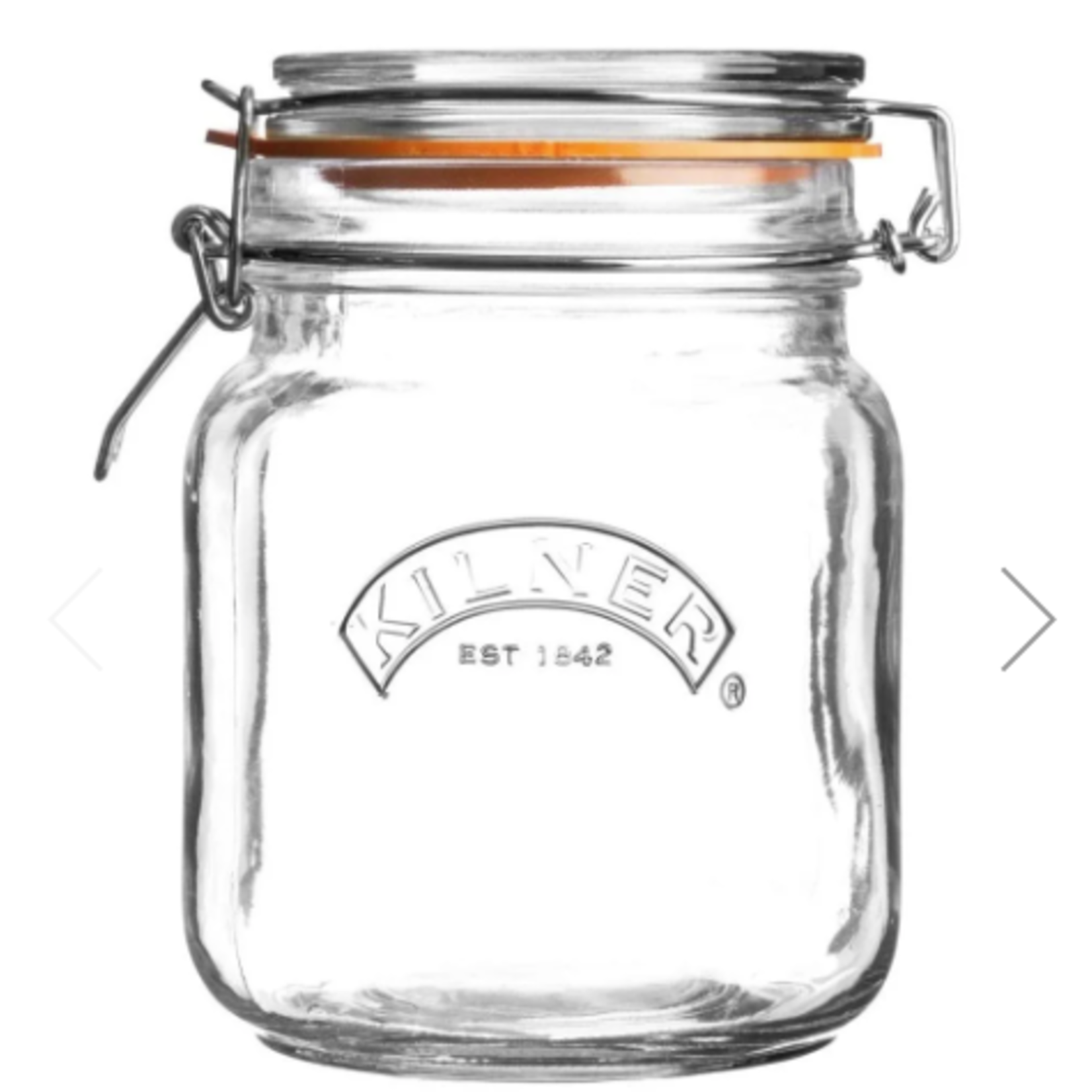 Kilner Special order 0025.511U Kilner 34 oz Square Mason Jar