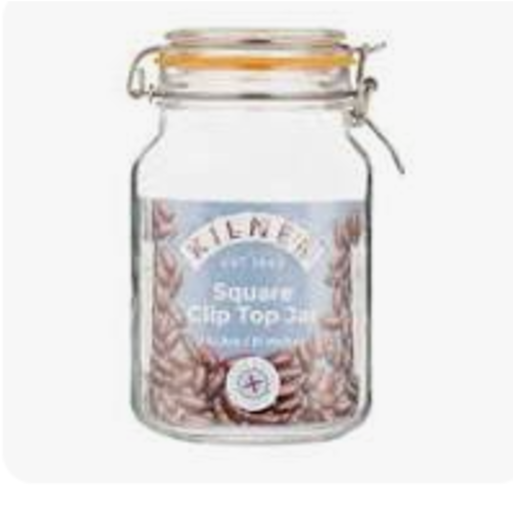 Kilner Special order 0025.512U Kilner 51 oz Sq Jar Clip