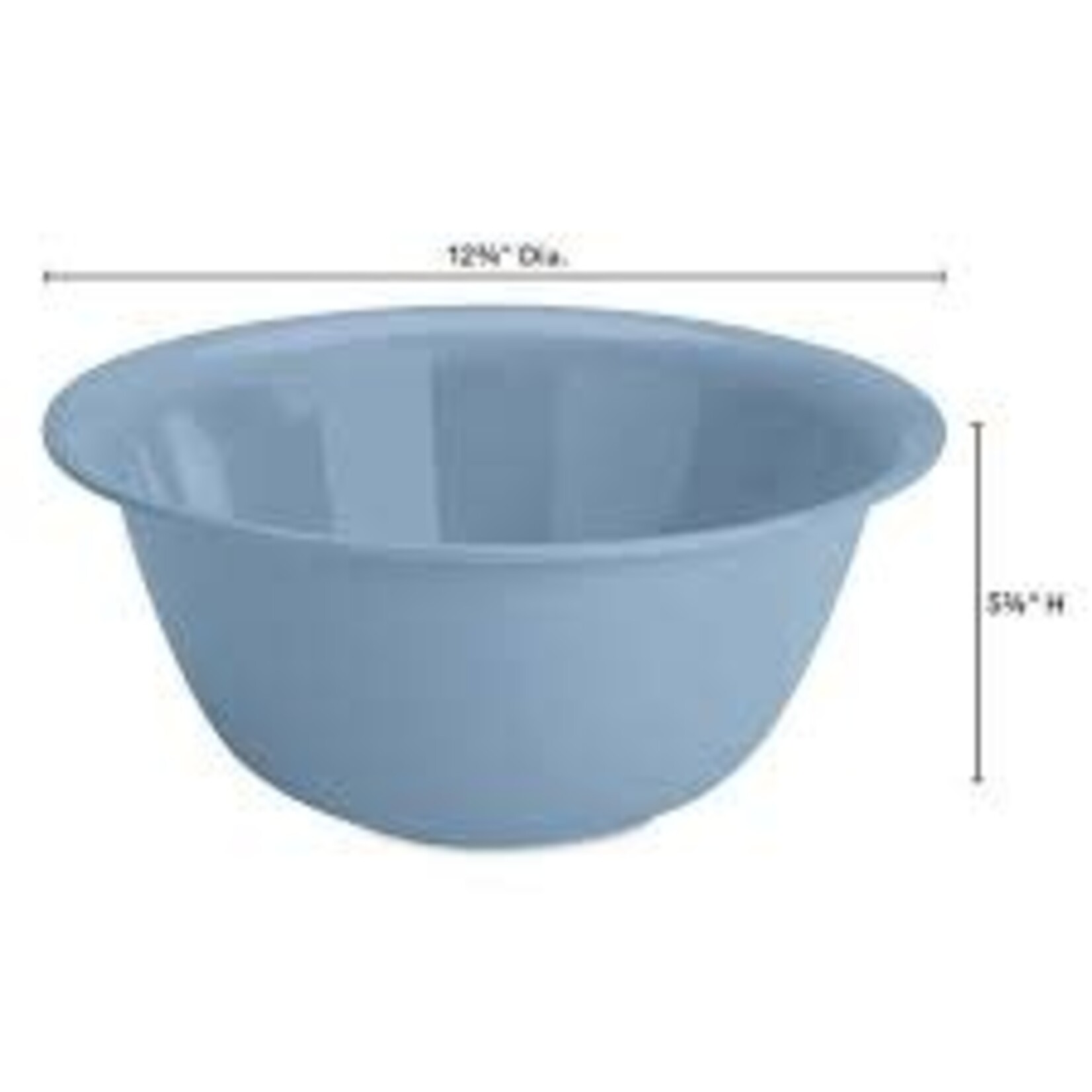 FOUR SEASONS 85981 FS Bowl Blue 6 QT plastic sterilite 0711