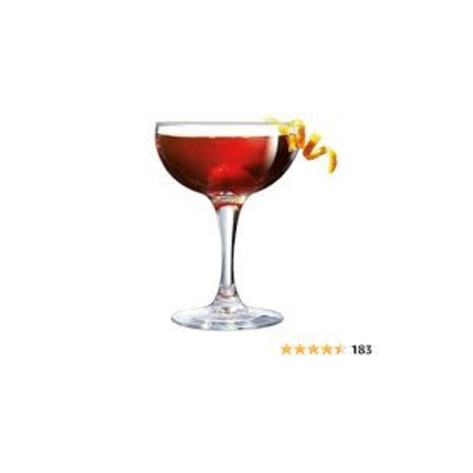 Luminarc N2512 Arc 4 pc Coupe champagne glass 5.5 oz
