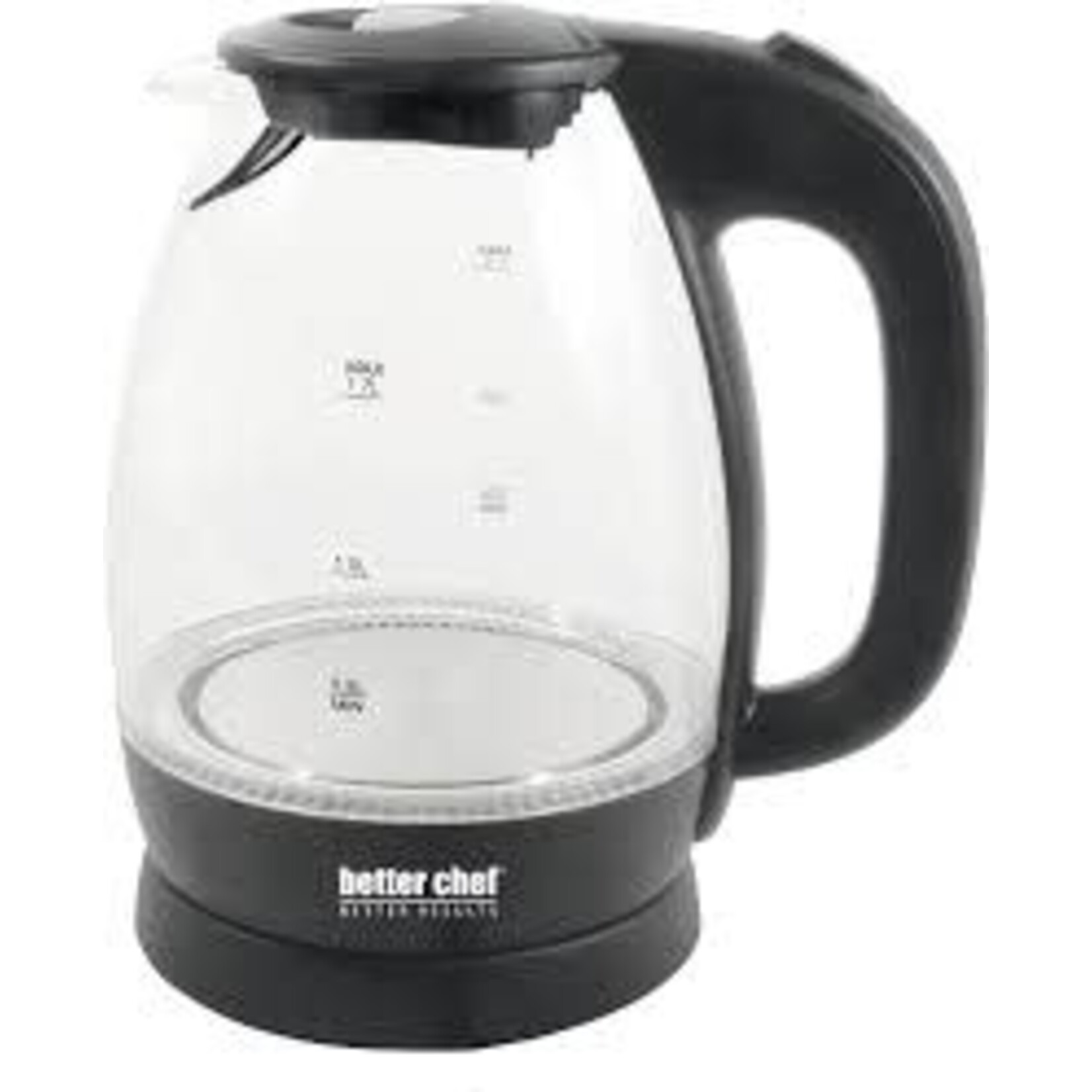 Better Chef Special order IM-176B Better chef glass kettle cordless Black