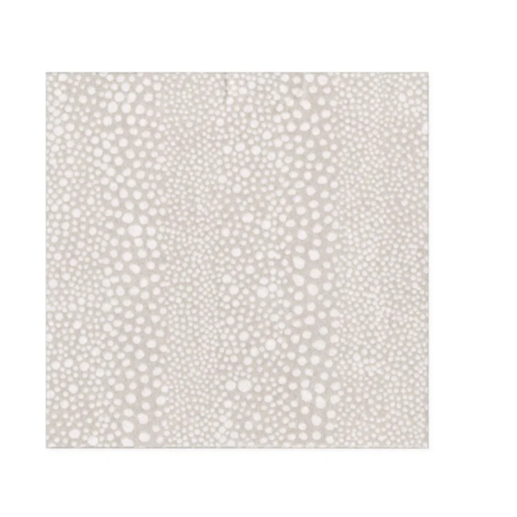 Caspari 16791GG Caspari Guest Towel Pebble Gray 12/pk