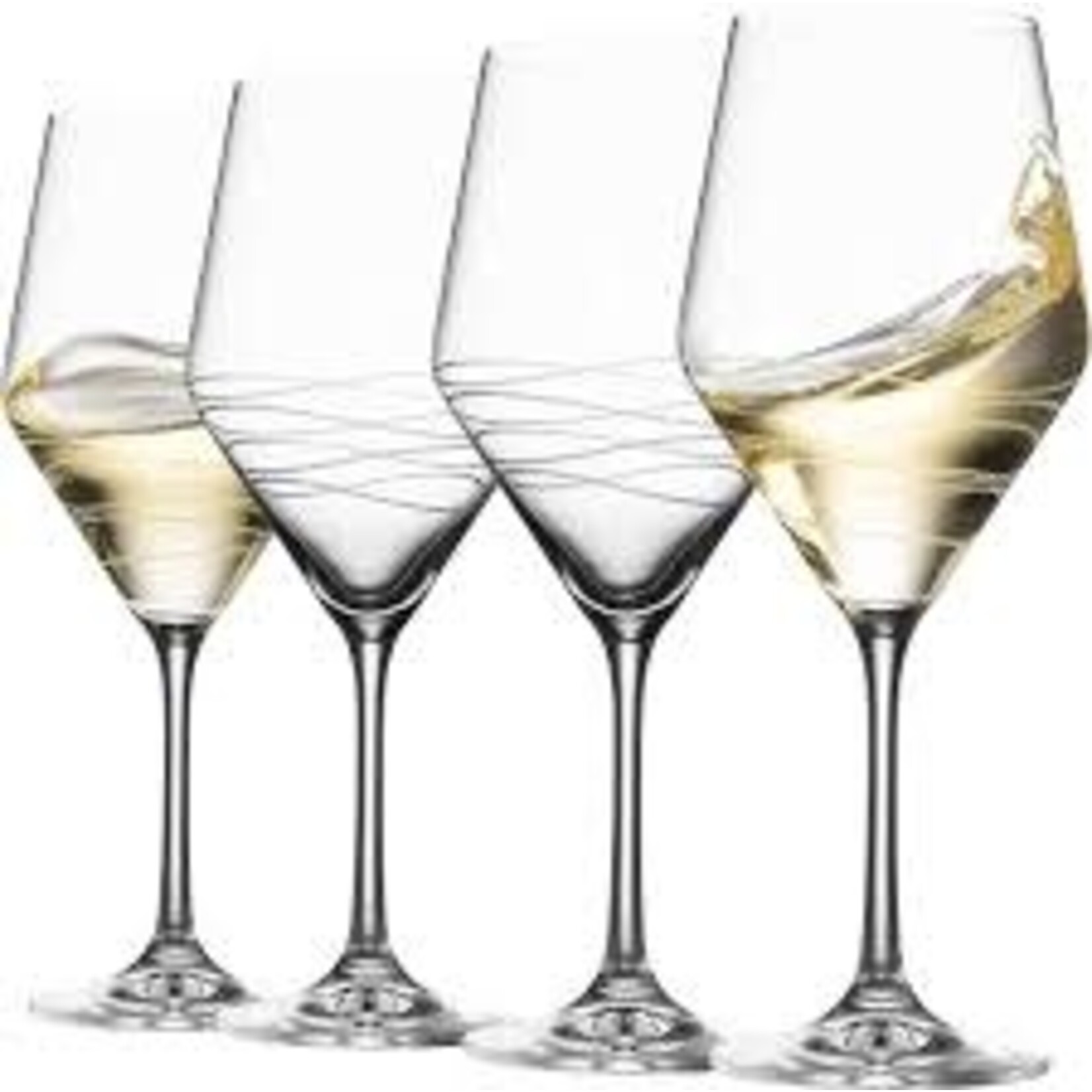 MK-Jane16 Kadra 4 pc 16  oz white wine glass crystal