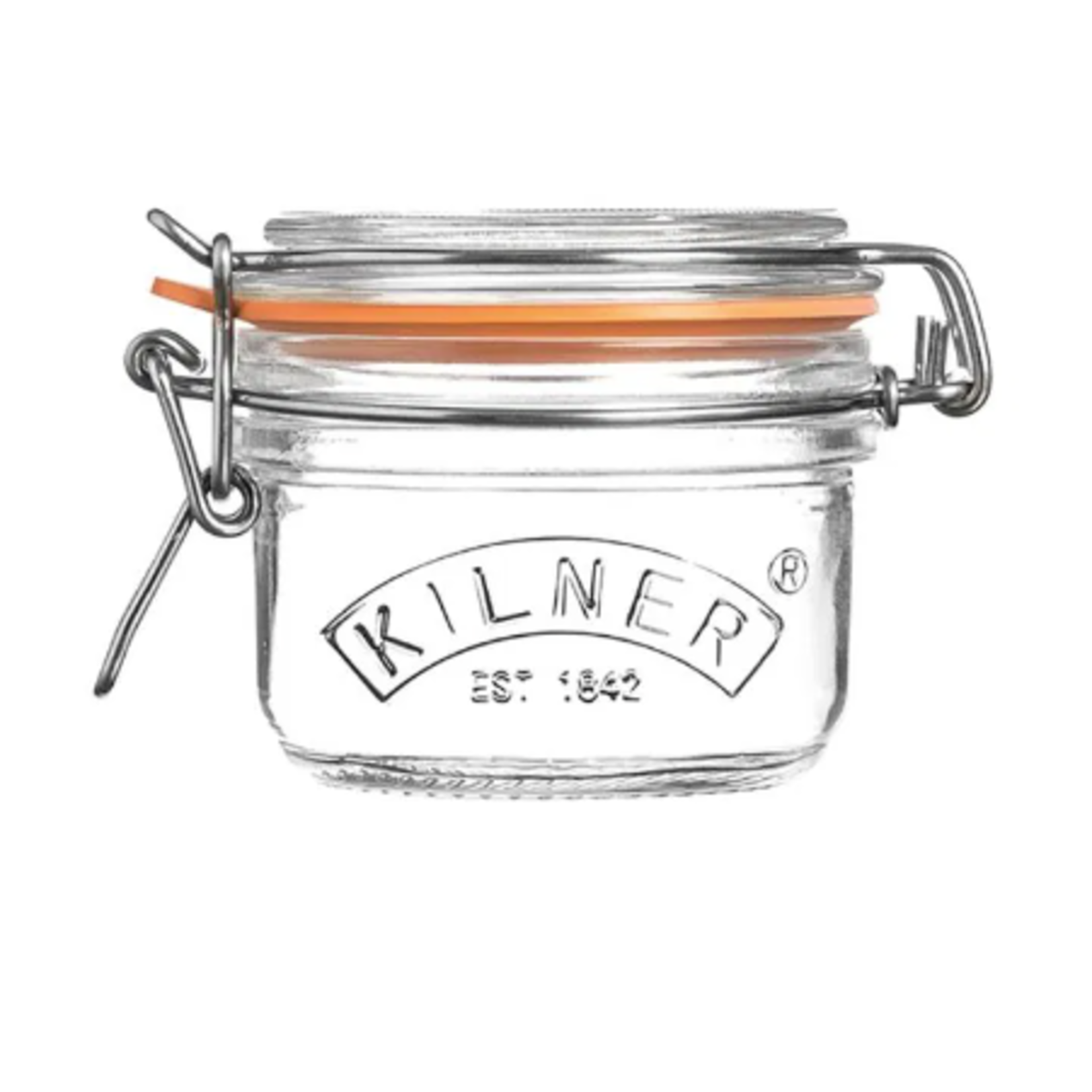 Kilner 0025.496U Kilner 4 oz Round Clip Top Jar