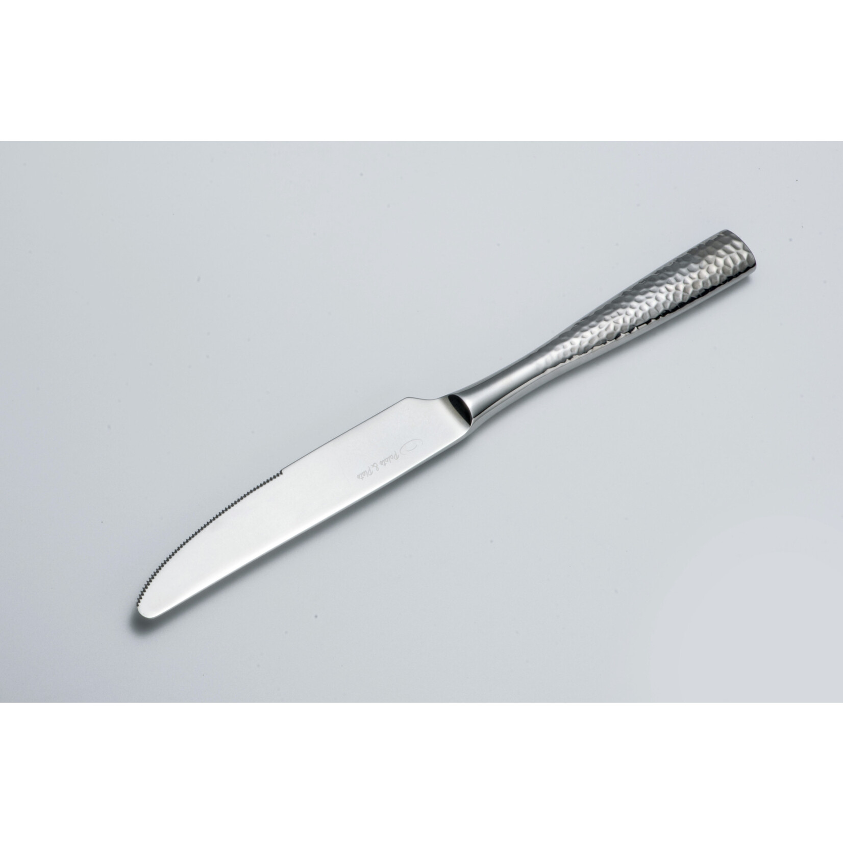Palate and Plate MW-10411 VERA HAMMERED 9.5" Euro Table Knife 12/bx