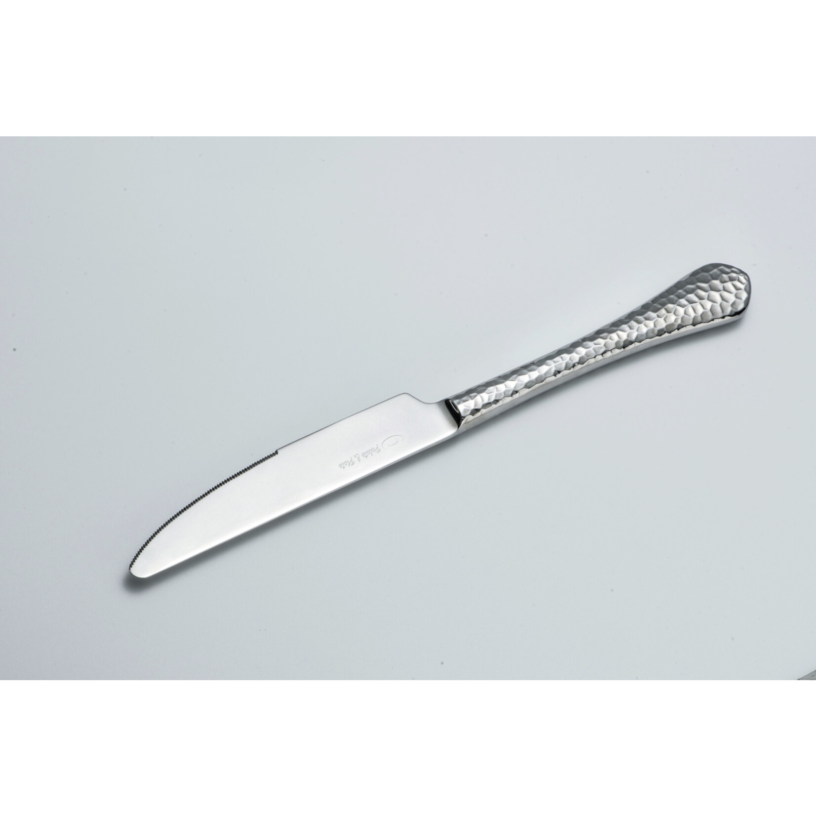 Palate and Plate MW-11411 HAMMERSTONE 9.5" Euro Table Knife 12/bx