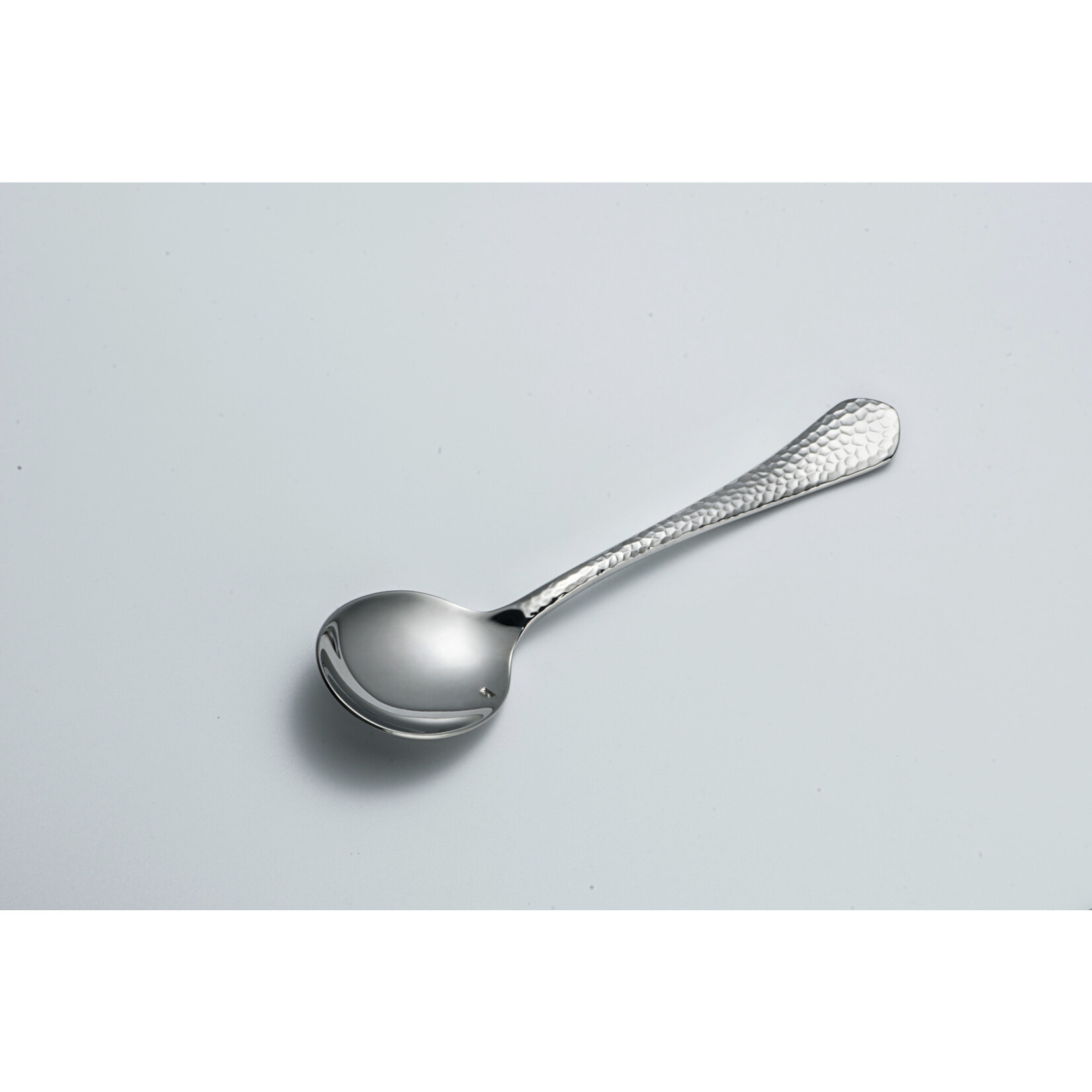 Palate and Plate MW-11417 HAMMERSTONE 6.75" Bouillon Spoon  12/bx