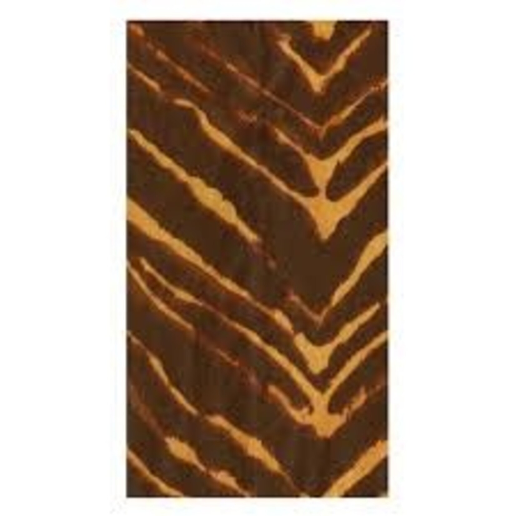Caspari 17800G Caspari wild brown guest towel