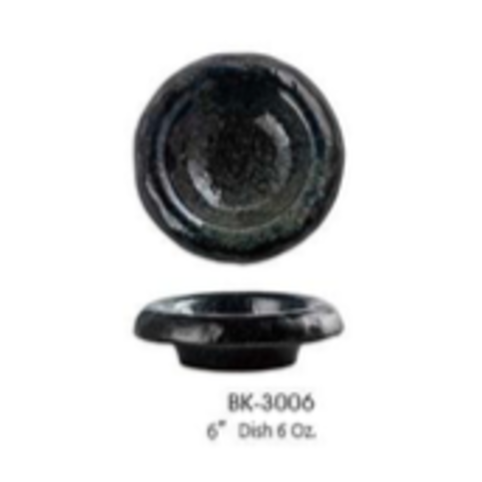 Palate and Plate BK-3006 6" dish  Seastone 6 oz  24/case