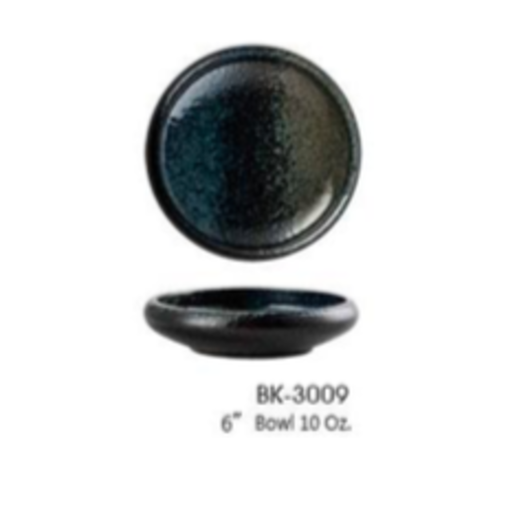 Palate and Plate BK-3009 6" bowl  Seastone 10 oz  24/case
