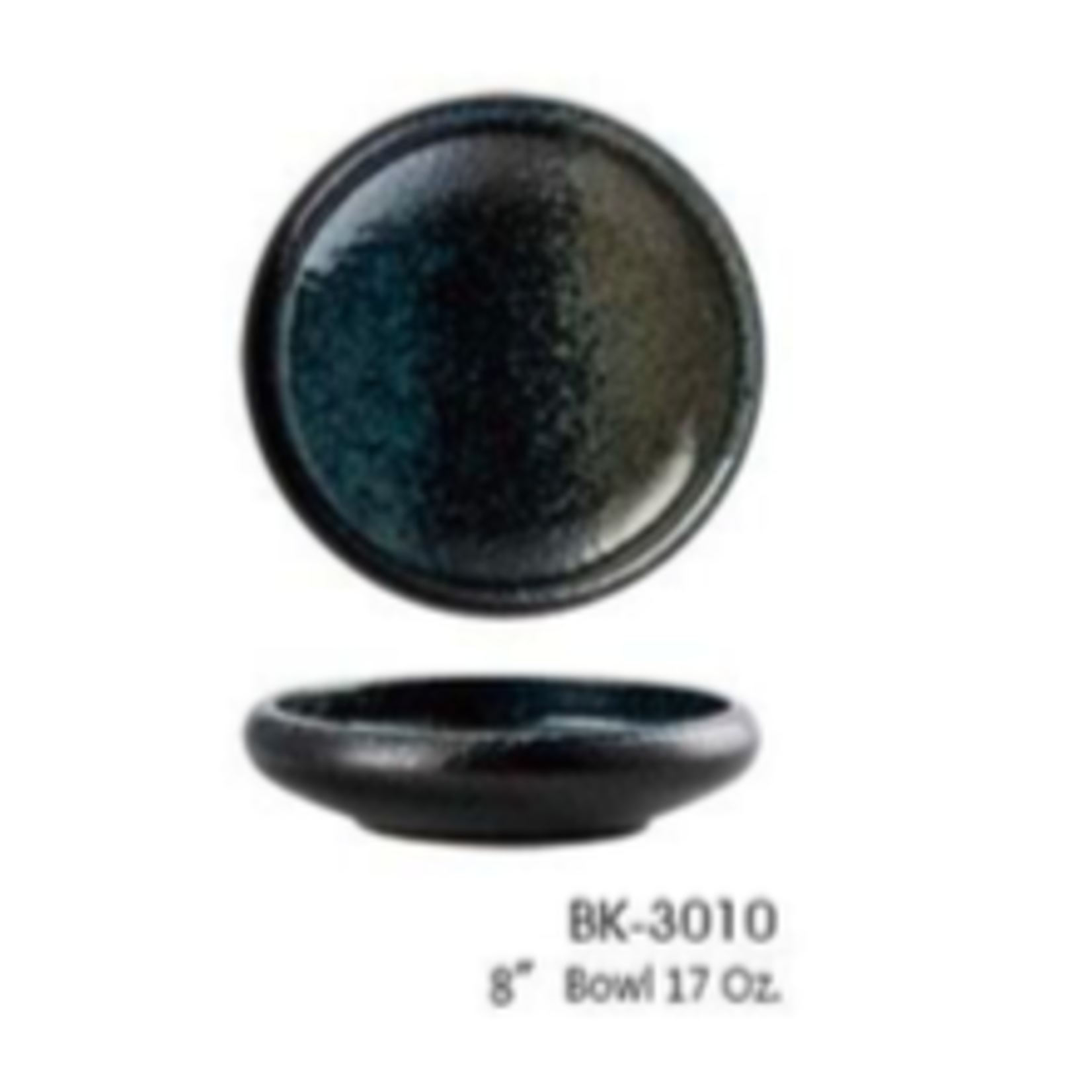 Palate and Plate BK-3010 8" bowl  Seastone 17 oz  12/case