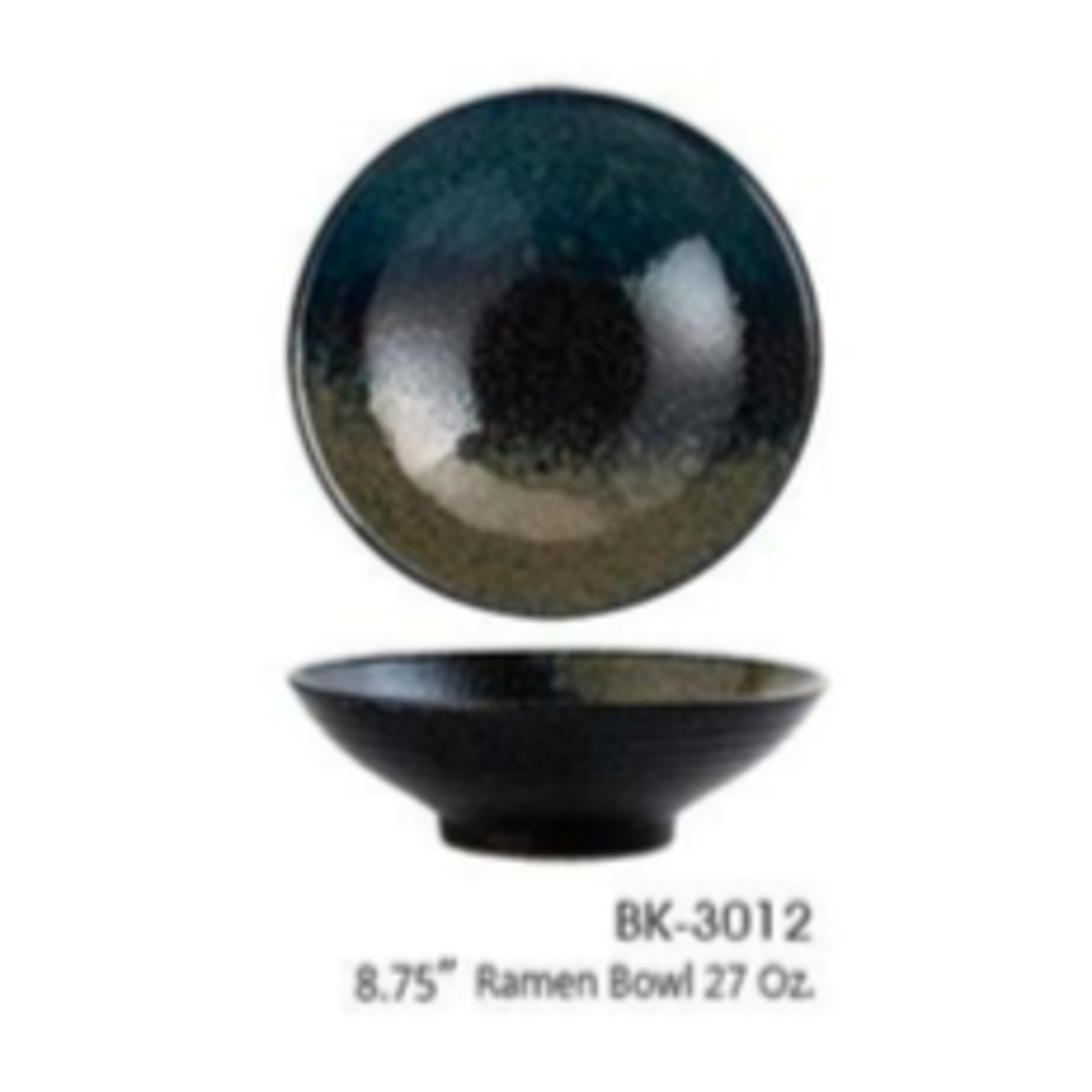 Palate and Plate BK-3012 8.75" Ramen bowl  Seastone 27 oz  12/case