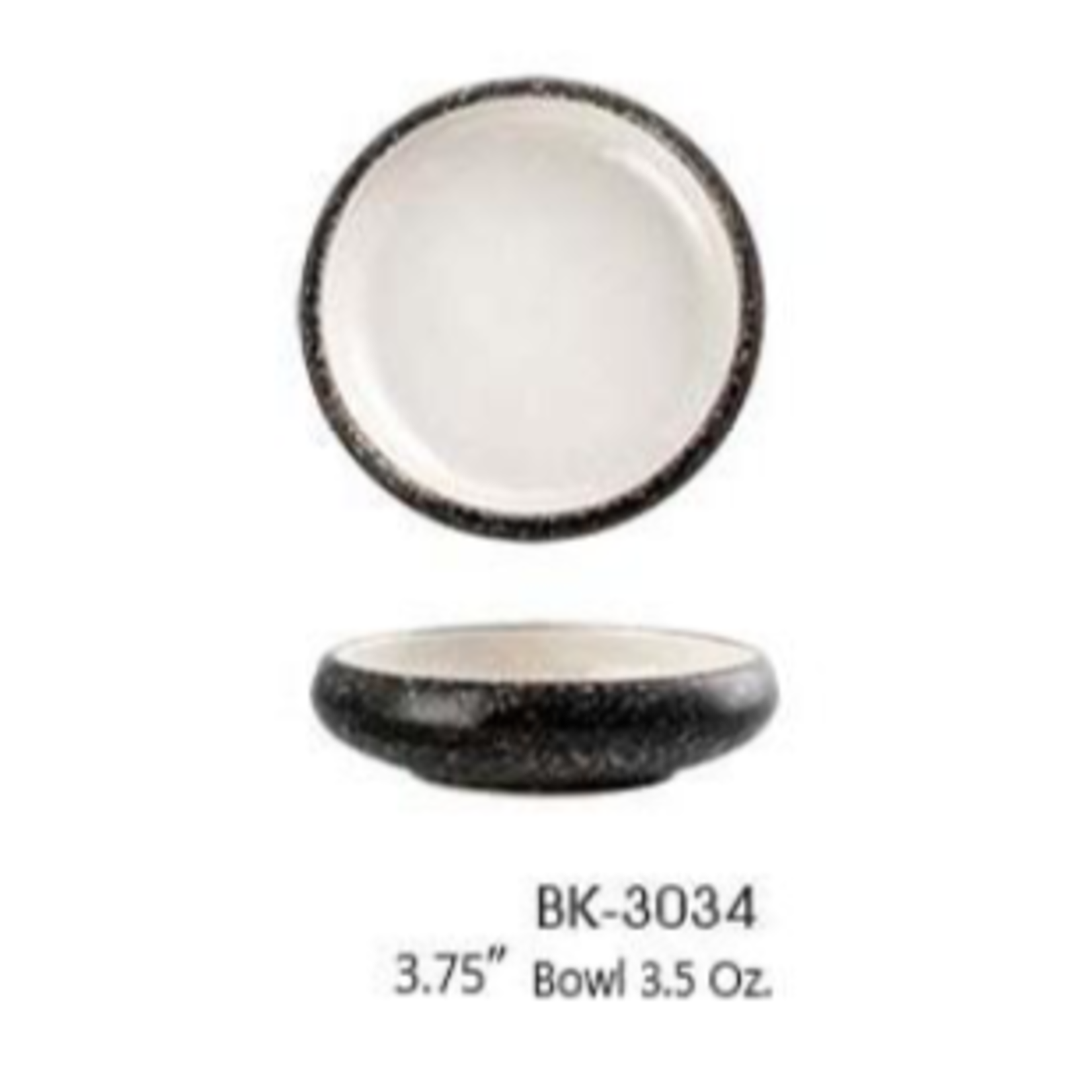 Palate and Plate BK-3034  3.75" bowl mini SeaCRUST 3.5 oz 24/case