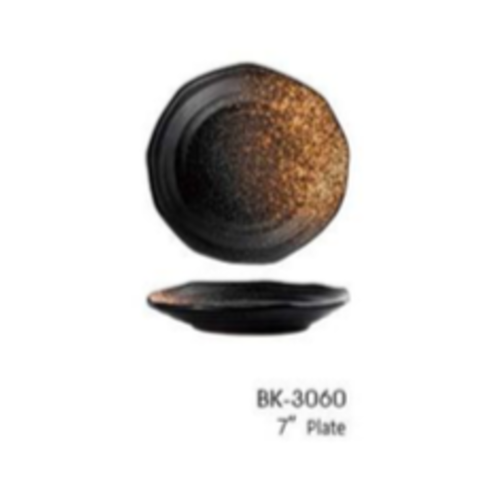 Palate and Plate Bk-3060 7 salad  plate EARTH 24/case
