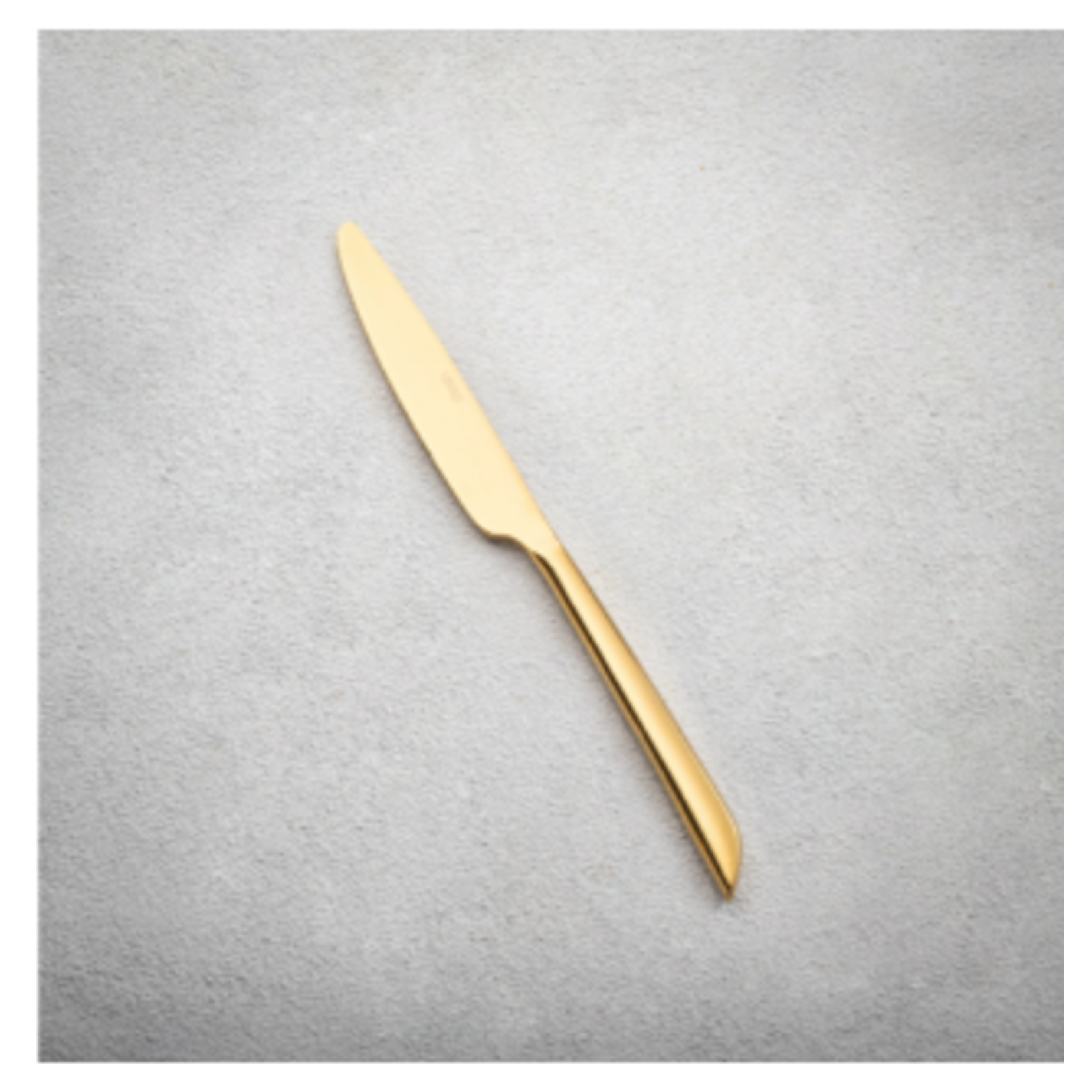 Special order VC-152-KN  Vikko Crown  gold dinner knife  18/10  12/box