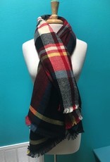 Scarf Plaid Square Scarf