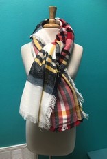 Scarf Plaid Square Scarf