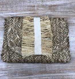 Bag Grosgrain Fringe Clutch