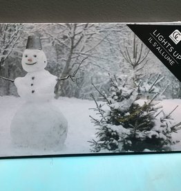 Decor Snowman LED Sign