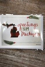 Card Greetings From Michigan Card