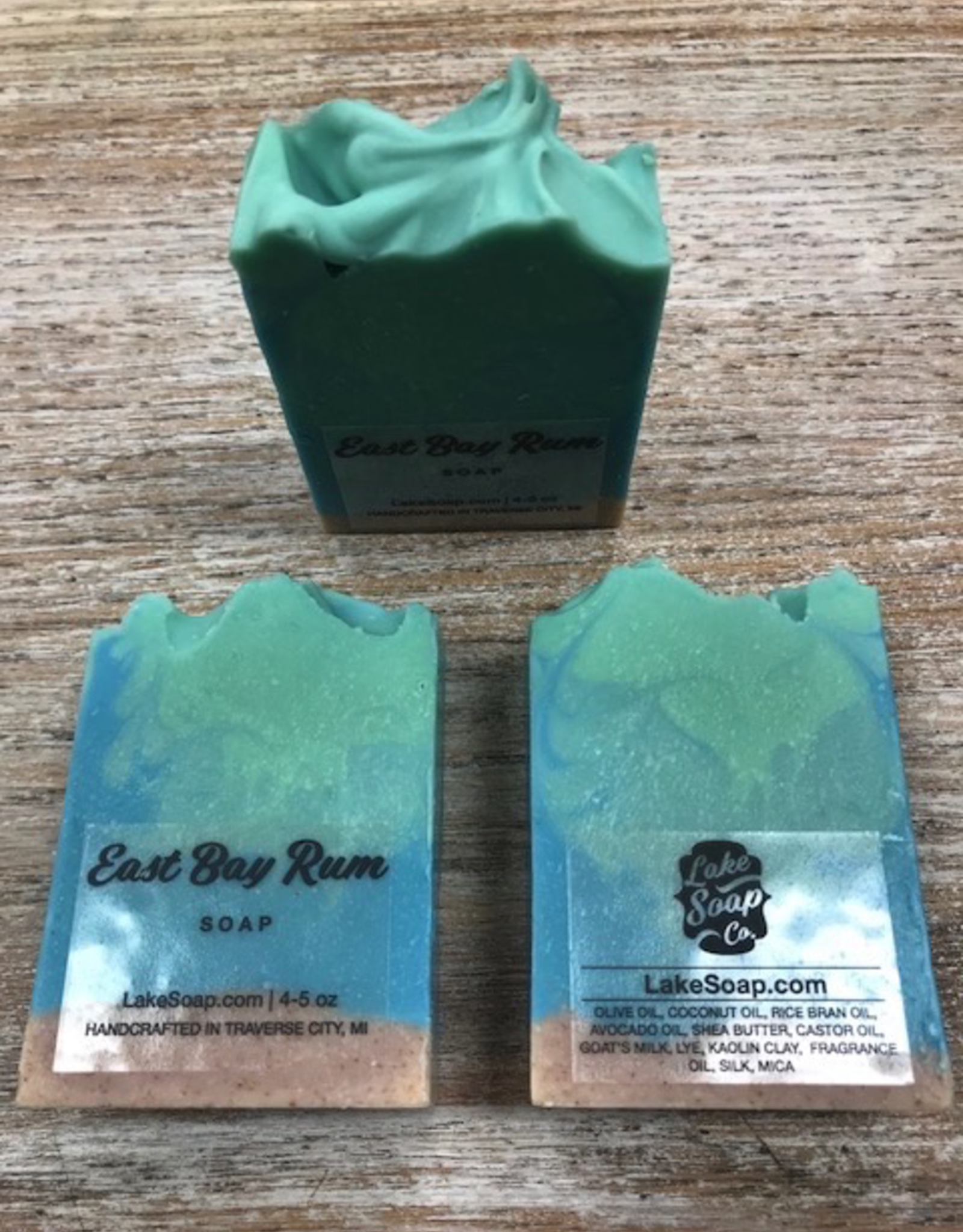 Beauty Lake Soap, East Bay Rum