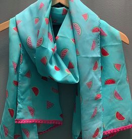 Scarf Watermelon Print Scarf