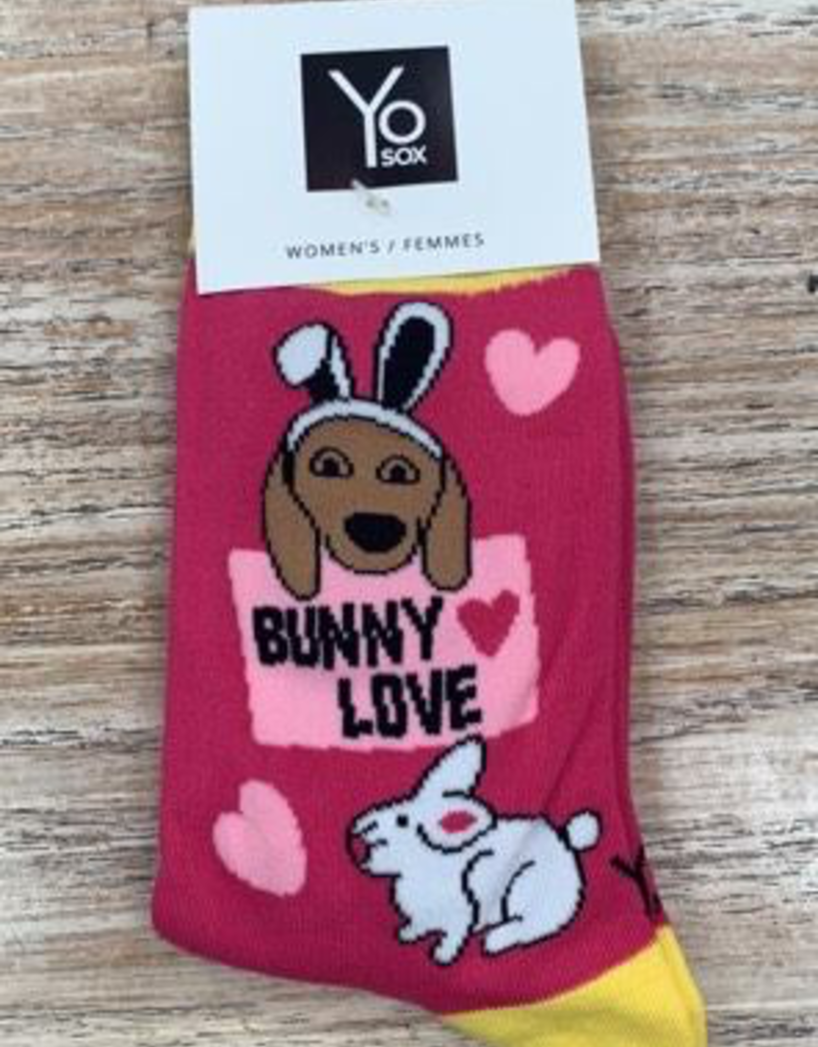 Socks Women’s Crew Socks, Bunny Love