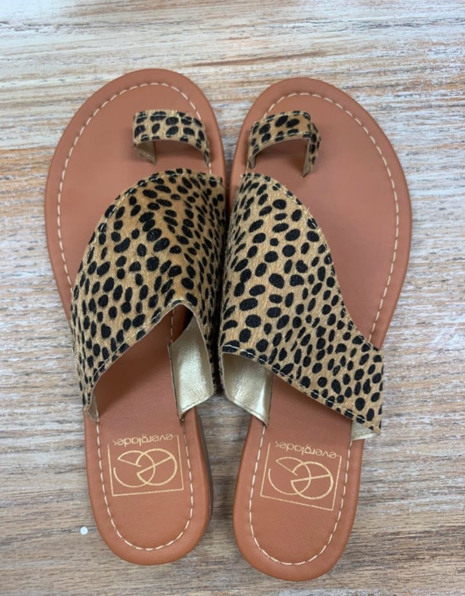 cheetah sandals
