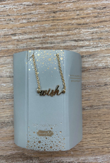 Jewelry Sentiment Word Necklace