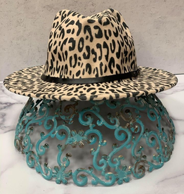 Hat Taylor Leopard Fedora