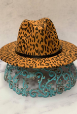 Hat Taylor Leopard Fedora