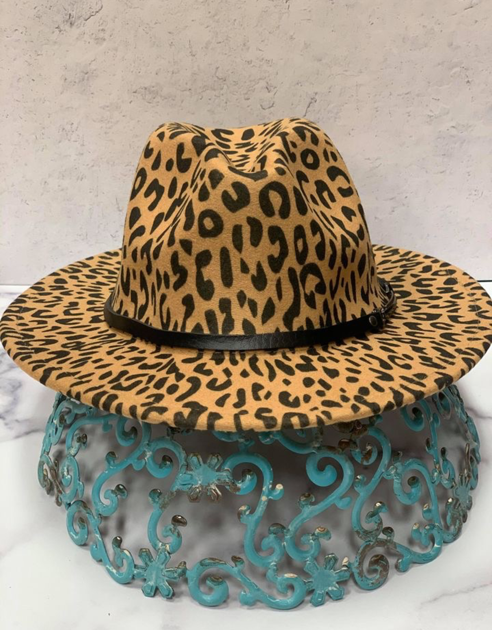Hat Taylor Leopard Fedora
