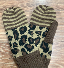 Mittens Leopard & Stripes Mittens