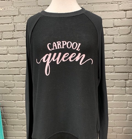 Long Sleeve Carpool Queen Sweatshirt