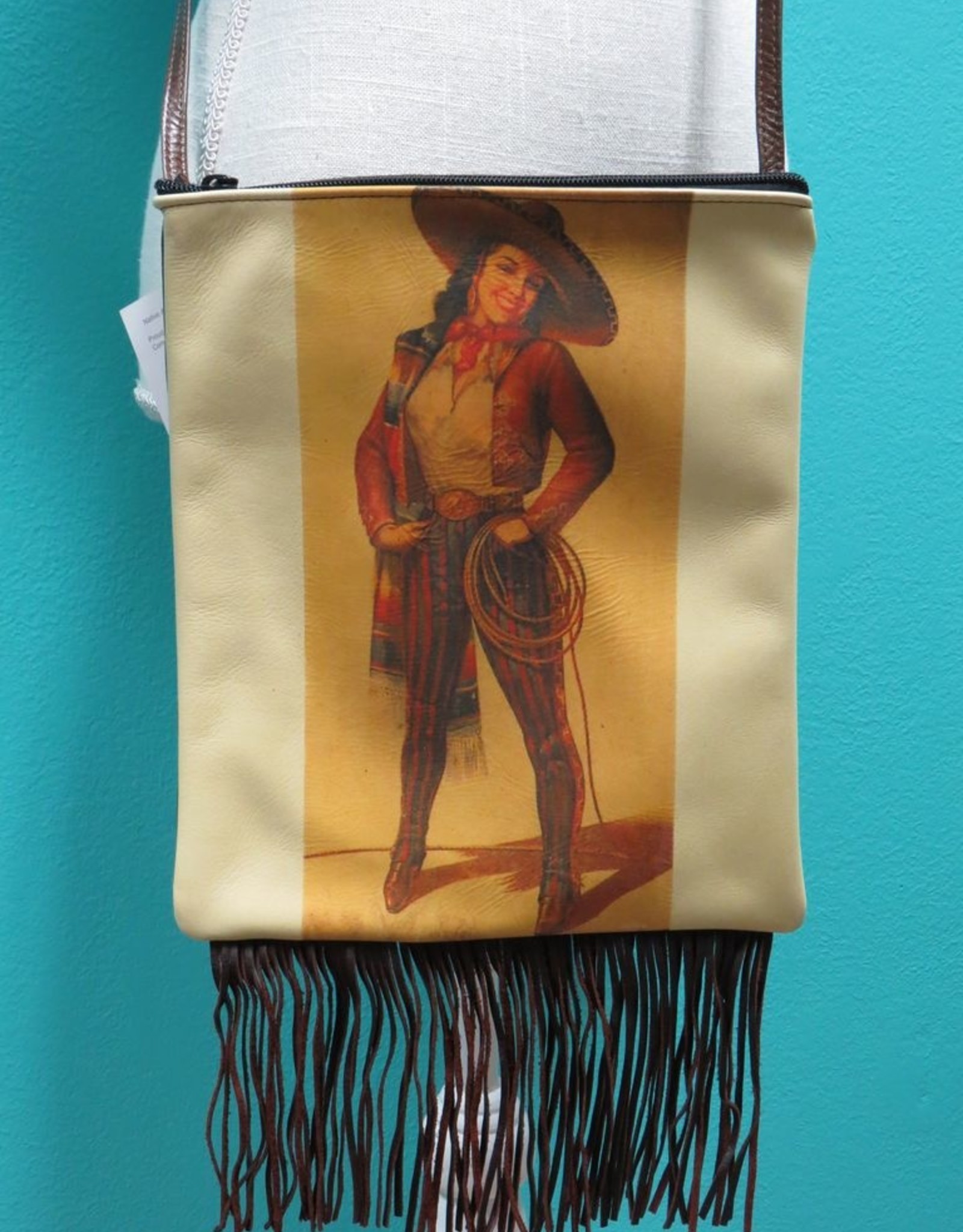 Bag IPad Bag w/ Fringe- Fiesta