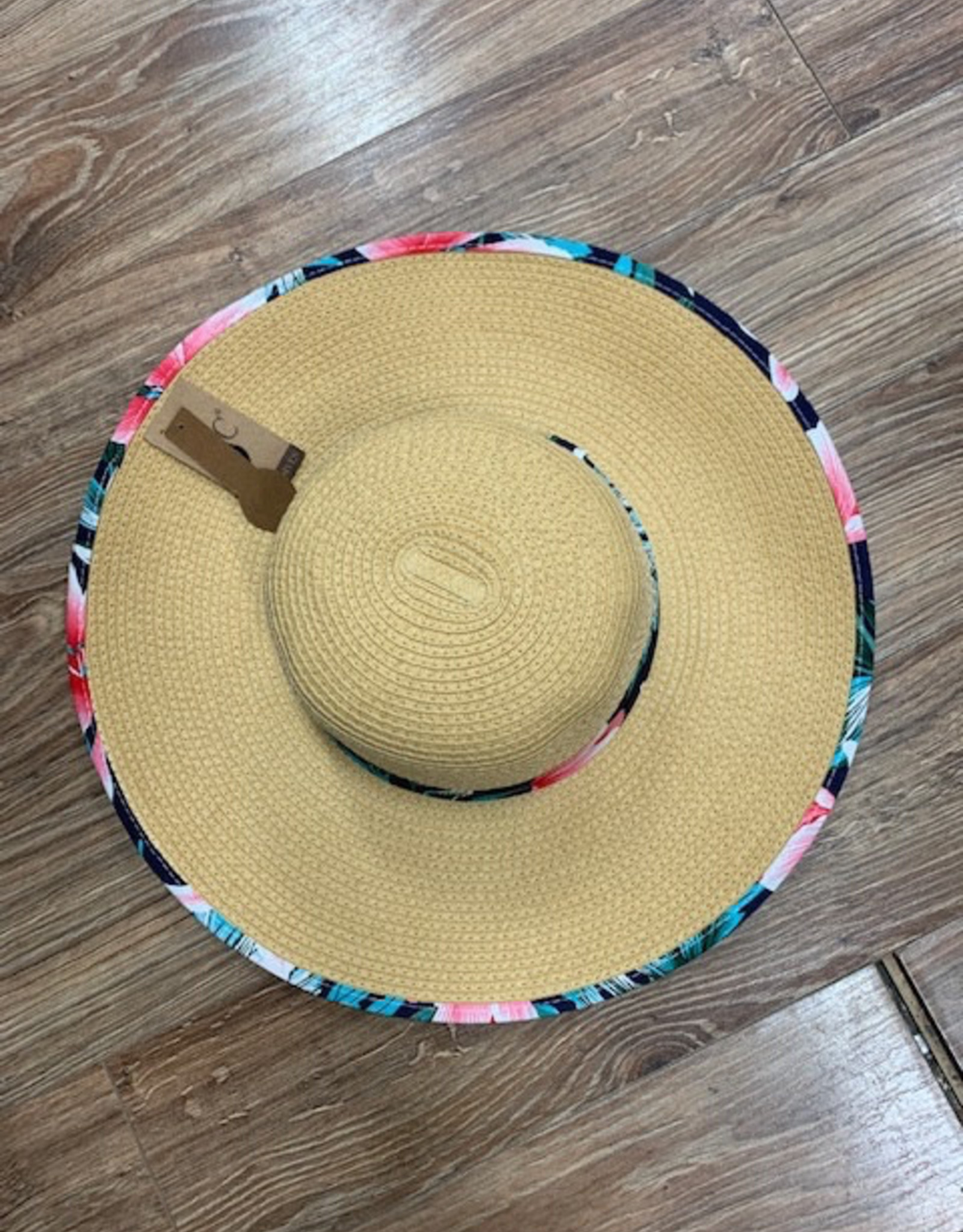 Hat CC Straw Tropical Hat