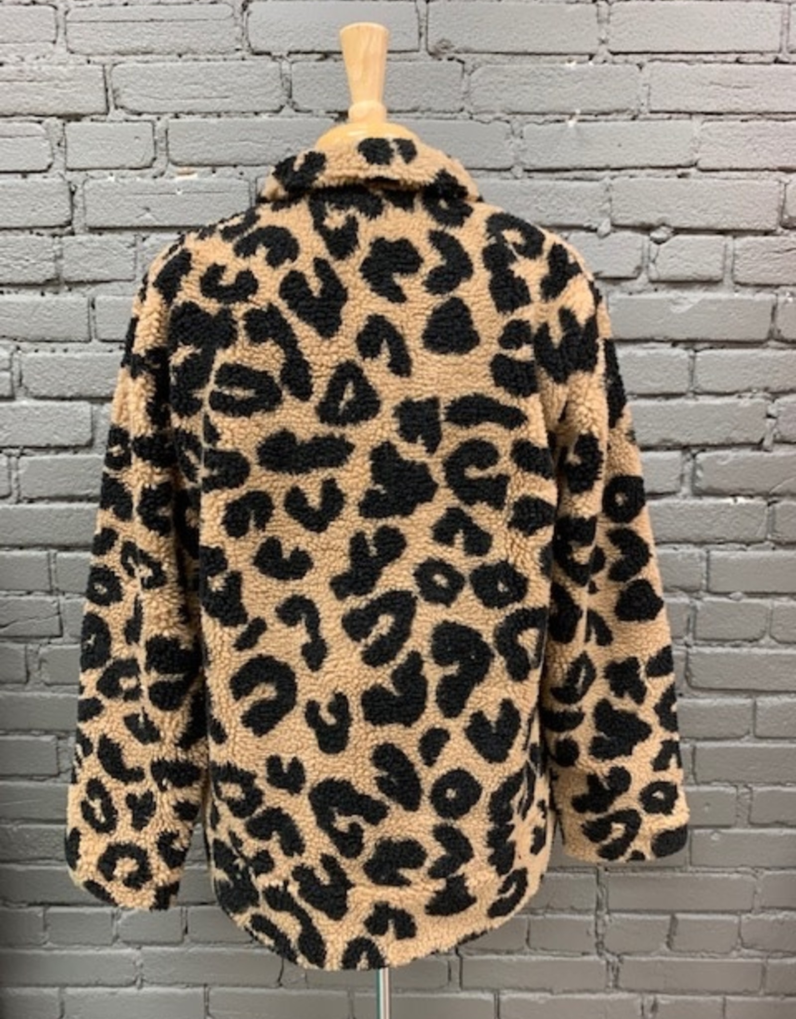 Pullover Brady Sherpa Leopard Pullover