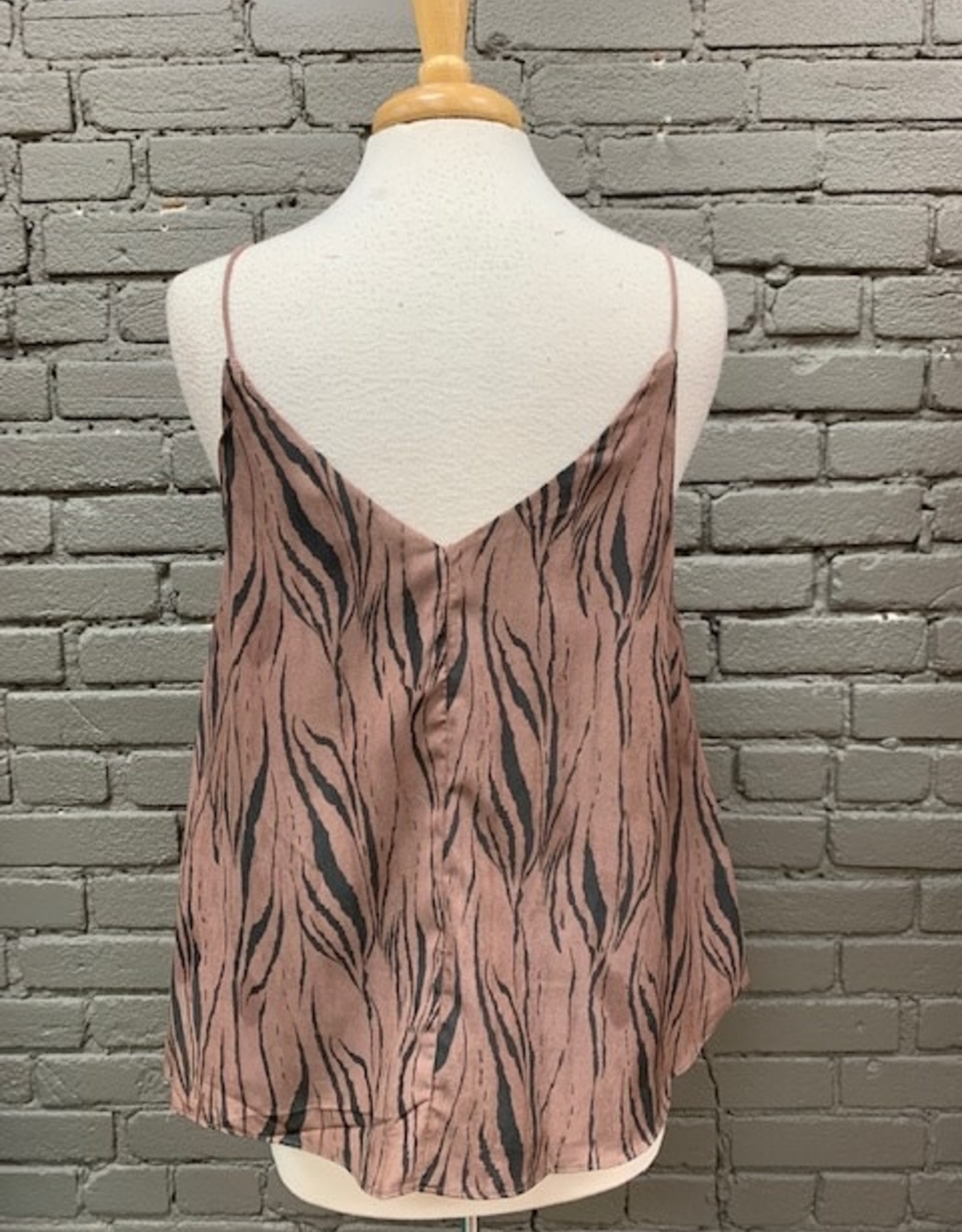 Cami Roxie Mocha Zebra Cami