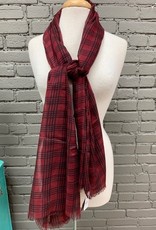 Scarf Lightweight Urban Plaid Scarf