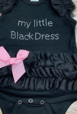 Kid's My Little Black Dress Baby- Ruffle