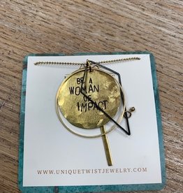 Jewelry Be A Woman of Impact Necklace